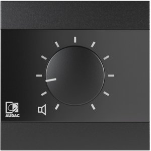 Naścienny regulator głośności AUDAC WP200/B czarny 1