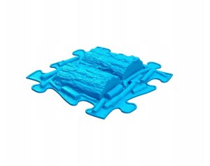 Mata Sensoryczna Ortopedyczna Zestaw 5w1 Medium 5 Puzzli Sensoryka Muffik / Mfk-022-1 8