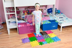 Mata Sensoryczna Ortopedyczna Zestaw 11w1 Medium 11 Puzzli Sensoryka Muffik / Mfk-021-01 11