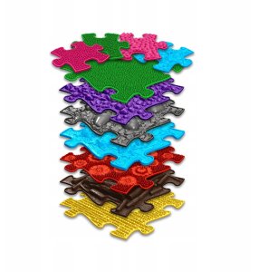 Mata Sensoryczna Ortopedyczna Zestaw 11w1 Medium 11 Puzzli Sensoryka Muffik / Mfk-021-01 3