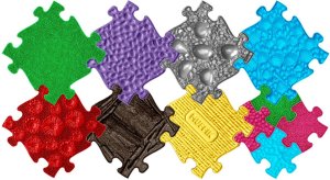 Mata Sensoryczna Ortopedyczna Zestaw 11w1 Medium 11 Puzzli Sensoryka Muffik / Mfk-021-01 5