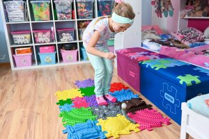 Mata Sensoryczna Ortopedyczna Zestaw 11w1 Medium 11 Puzzli Sensoryka Muffik / Mfk-021-01 9