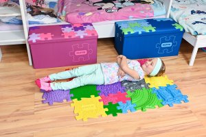 Mata Sensoryczna Ortopedyczna Zestaw 11w1 Medium 11 Puzzli Sensoryka Muffik / Mfk-021-01 10