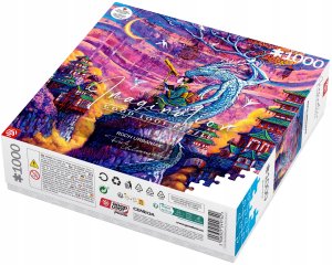 Good Loot Good Loot Puzzle: Imagination - Roch Urbaniak - Sakura i Ryu (1000 elementów) 4