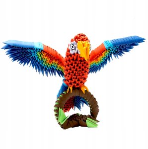 Origami 3D Papuga 28461 2