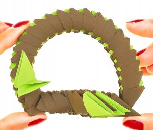 Origami 3D Papuga 28461 10