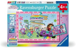 Ravensburger Puzzle Koci Domek Gabi 2x24 elementów 1