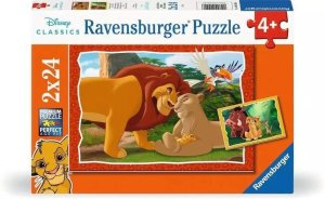 Ravensburger Puzzle Król lew 2x24 elementy 1
