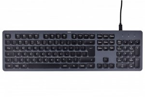Klawiatura CK-400 przewodowa Czarno-szara 1
