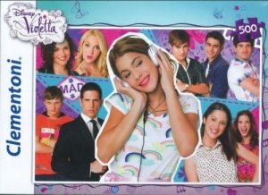 CLEMENTONI 30416 Puzzle Violetta 2 Disney 500 elem 1