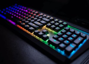 COUGAR Gaming Tastatur Attack X3 RGB  Mech. Cherry MX silber 19