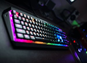COUGAR Gaming Tastatur Attack X3 RGB  Mech. Cherry MX silber 10