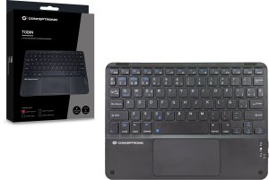 Klawiatura Conceptronic CONCEPTRONIC Wireless klawiatura, układ hiszpański 10" czarny 4