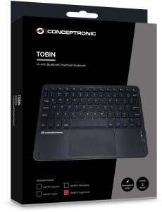 Klawiatura Conceptronic CONCEPTRONIC Wireless klawiatura QWERTY-Layout US/EN 10" sw 3