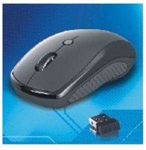 Codegen Wireless Optical Mouse MR-089 Black/ 800/1200/1600 dpi Change Button/ USB/ Tiny Receiver/ 1xAAA Battery (not included) 1