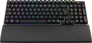 ASUS ROG Strix Scope II 96 RX Wireless Gaming Tastatur, 96%, RGB - schwarz, ROG RX RED 1