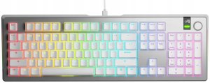 Klawiatura Glorious GMMK 3 Pro 100 % Custom klawiatura do gier - Pre-Built, ANSI (US), Fox Switches, srebrny 4