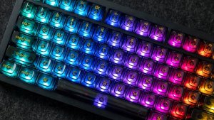 Keychron - Black Transparent OSA Full Set Keycap Set - Transparentne Keycaps Full Set 3