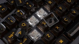 Keychron - Black Transparent OSA Full Set Keycap Set - Transparentne Keycaps Full Set 4