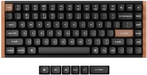 Keychron - K2 HE Wireless Magnetic Switch Custom Keyboard - Magnetyczna Klawiatura Bezprzewodowa Special Edition / Black / Gateron Double-Rail Magnetic Nebula Switch 1