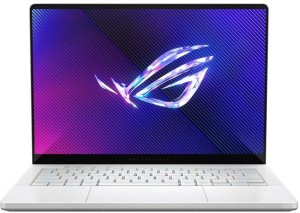 ASUS ROG Zephyrus G14 GA403UV-QS026W Ryzen 9 8945HS 14"3K OLED 500nits Glossy 16GB LPDDR5X 6400 SSD1TB GeForce RTX 4060 8GB WLAN+BT Cam1080p 75WHrs Win11 Platinum White 1