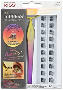 Kiss Kępki sztucznych rzęs impress-lash kit 01 1op. 1