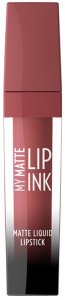 Golden Rose My Matte Lip Ink Matte Liquid Lipstick - Matowa pomadka do ust z wegańską formułą 5ml (10) 1