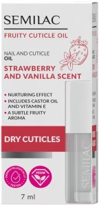 Semilac Nail oil semilac oliwka do skórek i paznokci strawberry vanilla 7ml 1