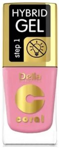 Delia Hybrid Gel Coral Lakier Do Paznokci 11ml Sweet Candy (101) 1