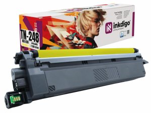 Toner INKDIGO do BROTHER TN 248 2,3K Yellow P 1