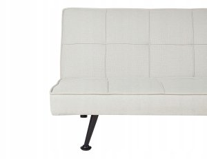 Beliani Sofa rozkładana jasnobeżowa HASLE 8