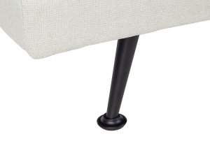Beliani Sofa rozkładana jasnobeżowa HASLE 10