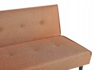 Beliani Sofa rozkładana złoty brąz VISBY 9