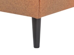 Beliani Sofa rozkładana złoty brąz VISBY 10