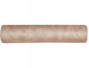 Beliani Szezlong welurowy beżowoszary USSEL 6