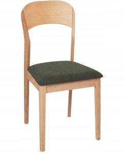 Beliani Zestaw 2 krzeseł do jadalni ALVIN Drewno Jasnobrązowy 4