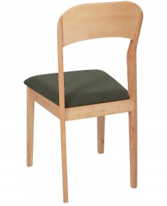 Beliani Zestaw 2 krzeseł do jadalni ALVIN Drewno Jasnobrązowy 6