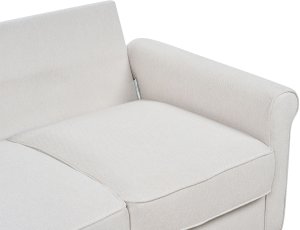 Beliani Sofa 2-osobowa jasnobeżowa RONNEBY 9