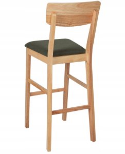 Beliani Zestaw 2 krzeseł barowych AMBLER Jasnobrązowy 5