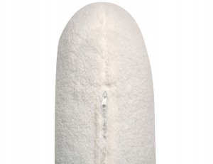 Beliani Narożnik boucle lewostronny biały SIMOS 9