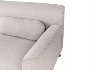 Beliani Narożnik lewostronny jasnoszary SIMOS 6