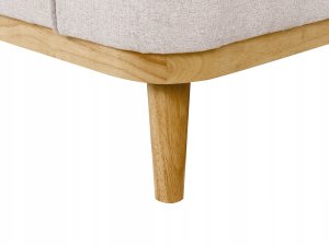 Beliani Narożnik lewostronny jasnoszary SIMOS 9