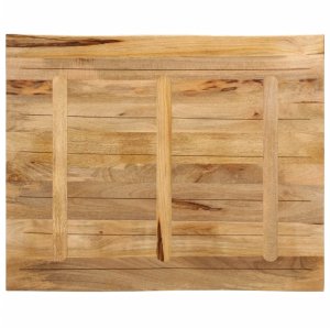 vidaXL Blat stołu z naturalną krawędzią, 110x80x3,8 cm, drewno mango 5