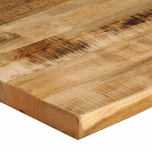 vidaXL Blat stołu z naturalną krawędzią, 110x80x3,8 cm, drewno mango 6