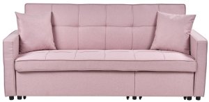 Sofa rozkładana różowa GLOMMA Lumarko! 1
