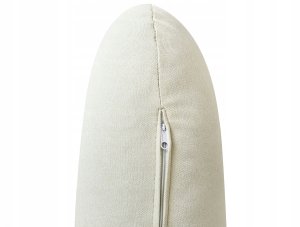 Beliani Narożnik lewostronny złamana biel SIMOS 8