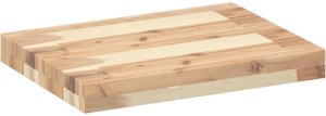 vidaXL Blat do stolika, 40x30x4 cm, prostokątny, lite drewno akacjowe 5