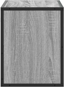 vidaXL Szafka pod telewizor, szary dąb sonoma, 60x31x39,5 cm 5