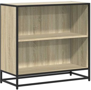 vidaXL Regał na książki, dąb sonoma, 80,5x35x76 cm 2