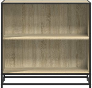 vidaXL Regał na książki, dąb sonoma, 80,5x35x76 cm 4